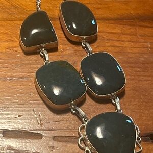 Bloodstone Stone Necklace